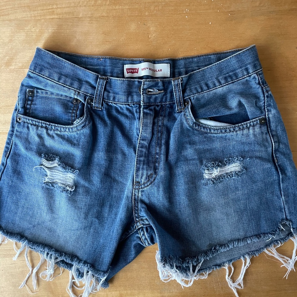 Levi’s vintage denim shorts